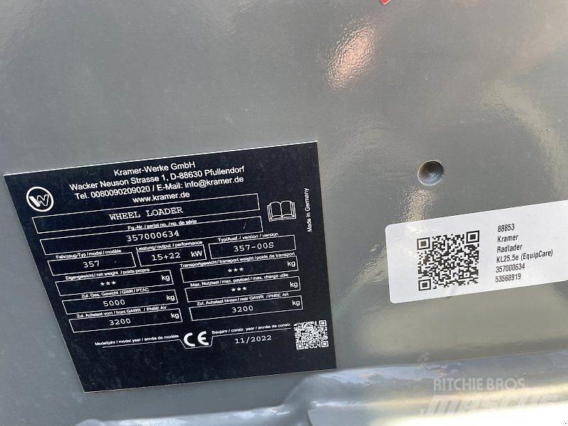Kramer KL 25.5 e Šmykom riadené nakladače