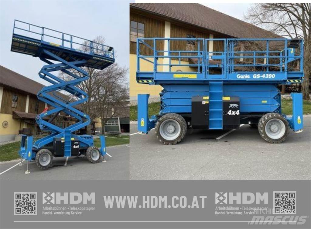 Genie GS-4390RT Nožnicové zdvíhacie plošiny