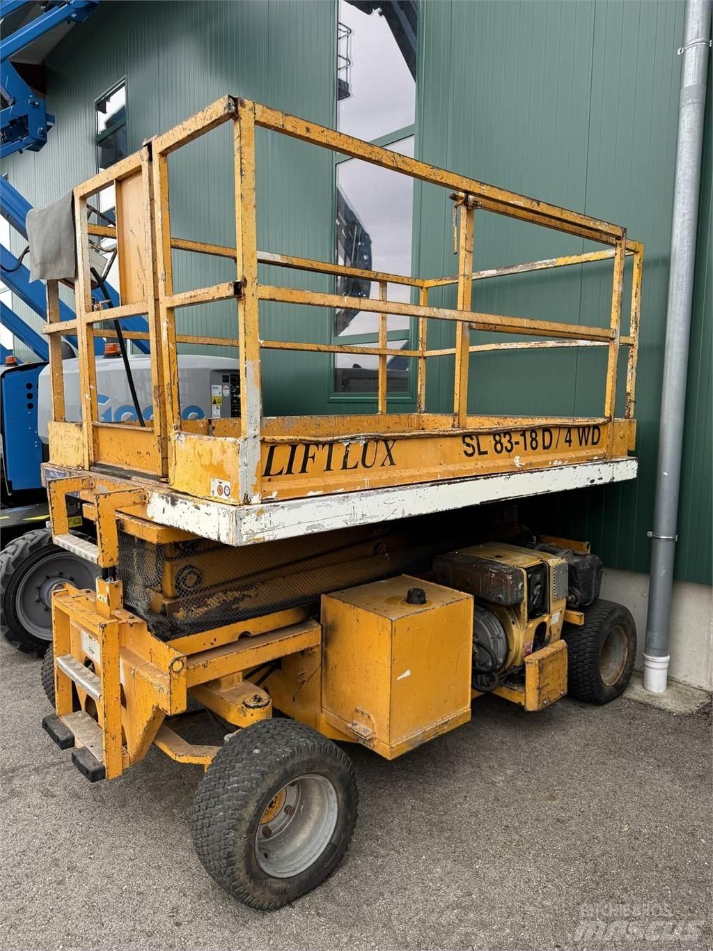 Liftlux SL83-18D/4WD Nožnicové zdvíhacie plošiny