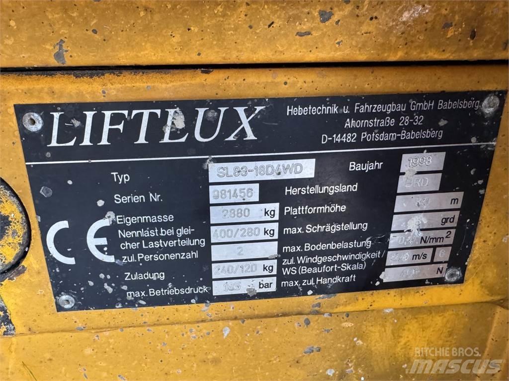Liftlux SL83-18D/4WD Nožnicové zdvíhacie plošiny