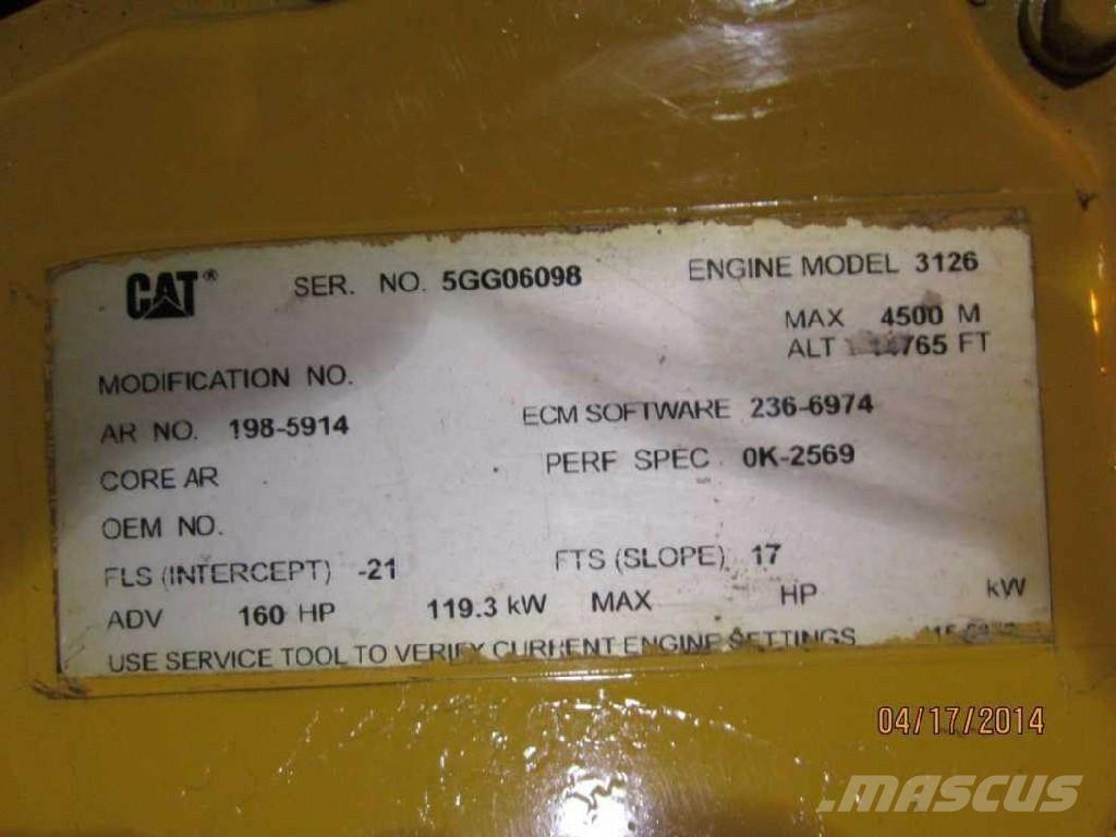 CAT 3126E Motory