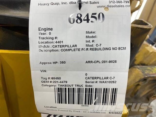 CAT C-7 Motory