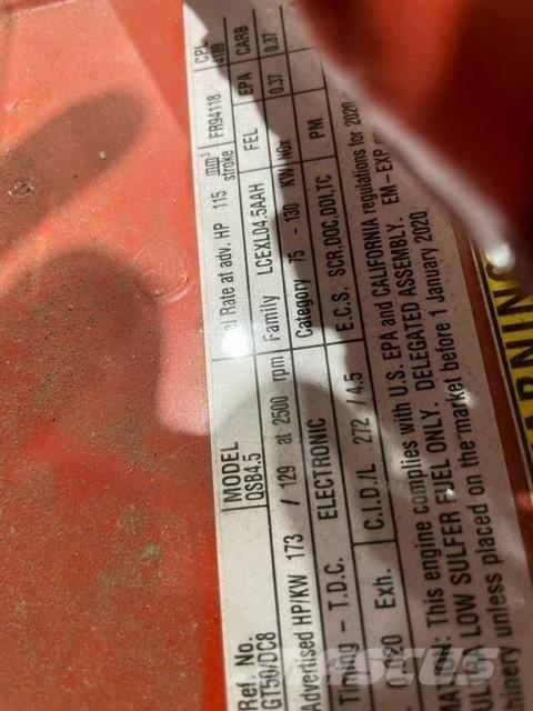 Cummins QSB4.5 Motory