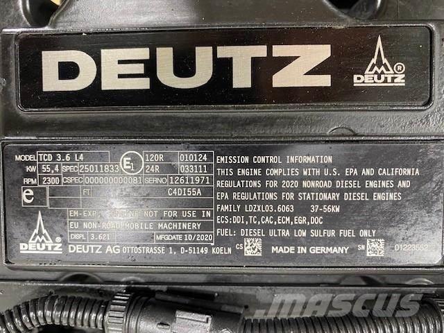 Deutz TCD3.6L4 Motory