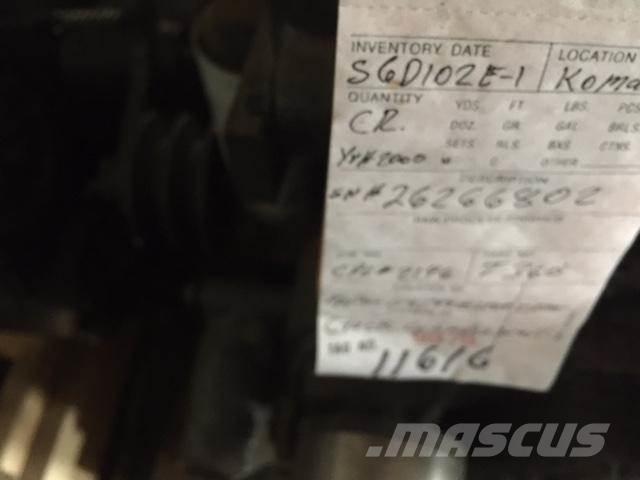 Komatsu SA6D102-1 Motory