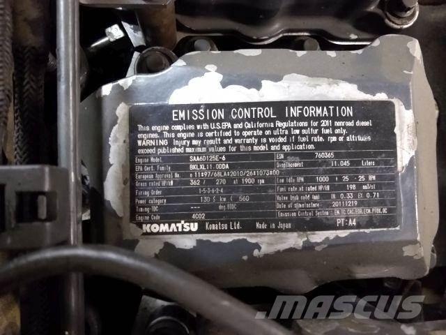 Komatsu SAA6D125E-6 Motory