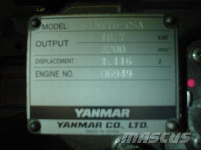 Yanmar 3TNV76-CSA Motory