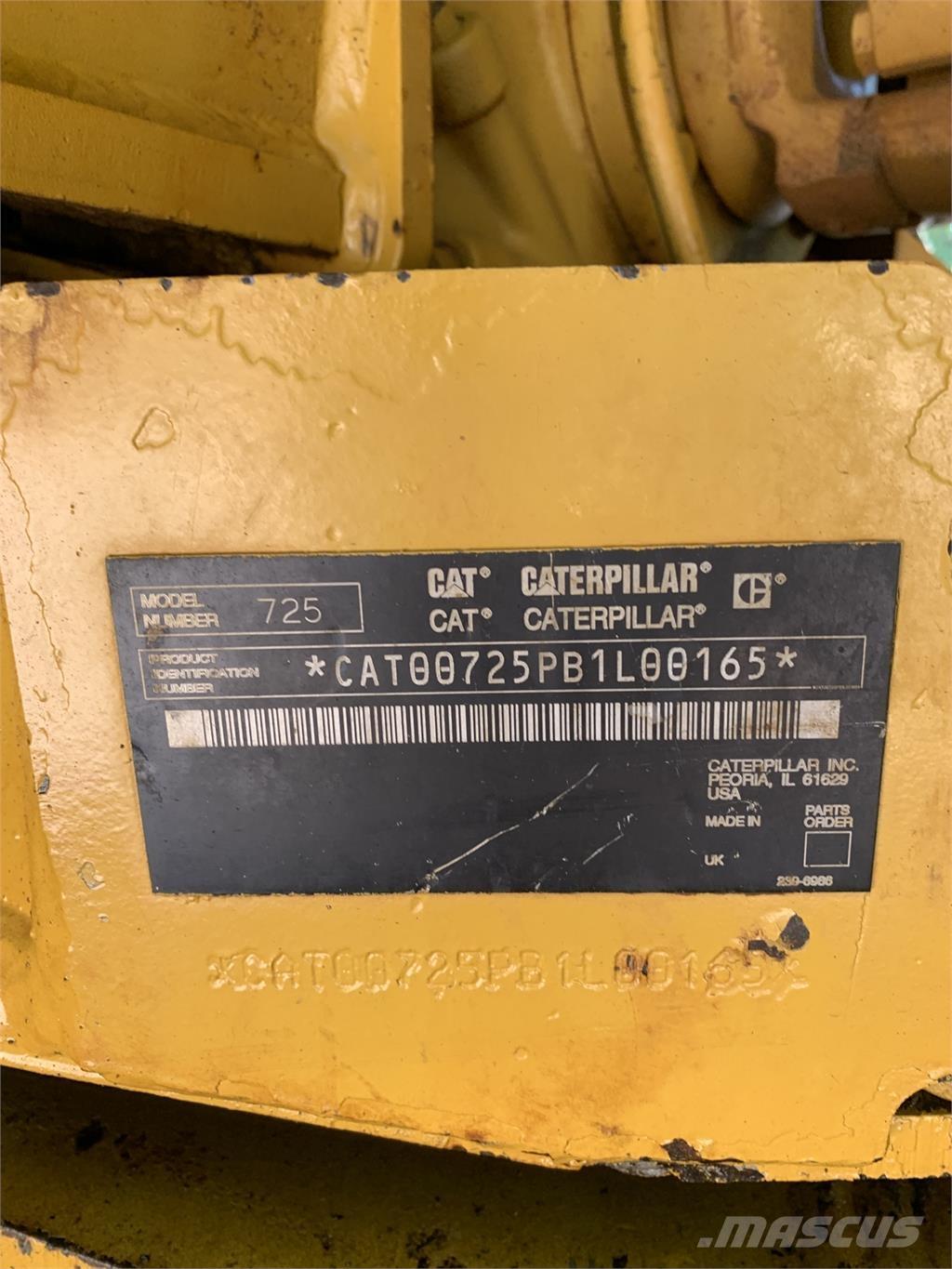 CAT 725 Stavebníctvo - ostatné