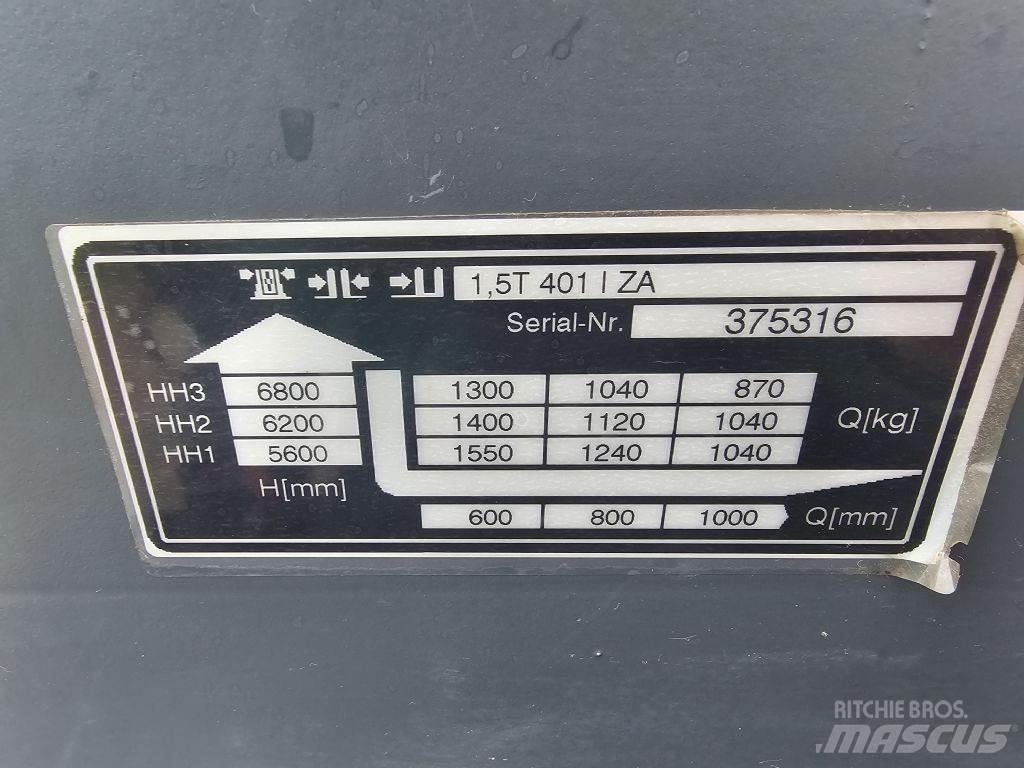 Jungheinrich ETVQ20 4 cestné vysokozdvižné vozíky