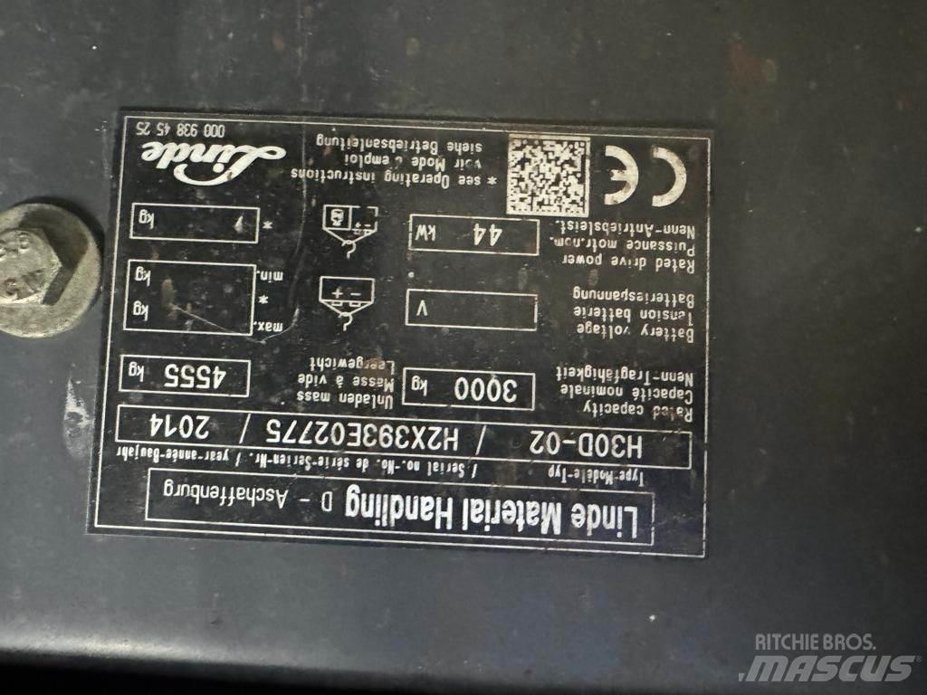 Linde H30D-02 Dieselové vozíky
