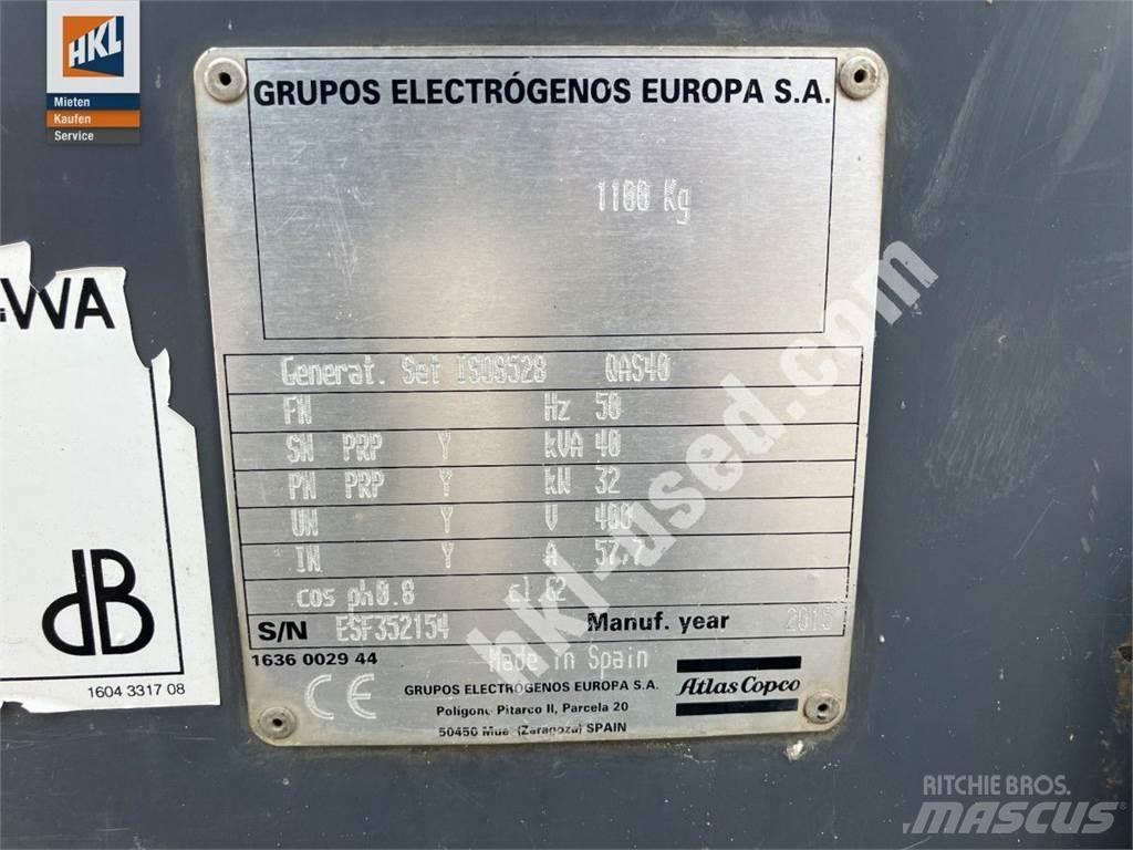 Atlas Copco QAS 40 KDS Ostatné generátory