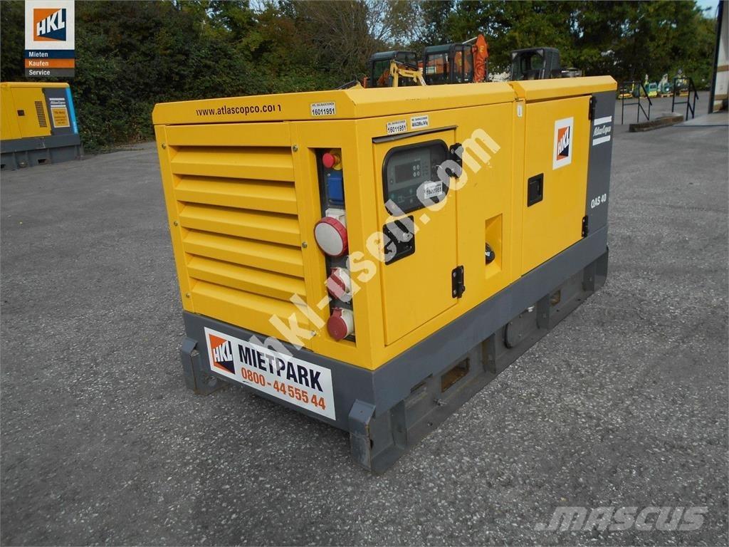 Atlas Copco QAS 40 KDS Ostatné generátory