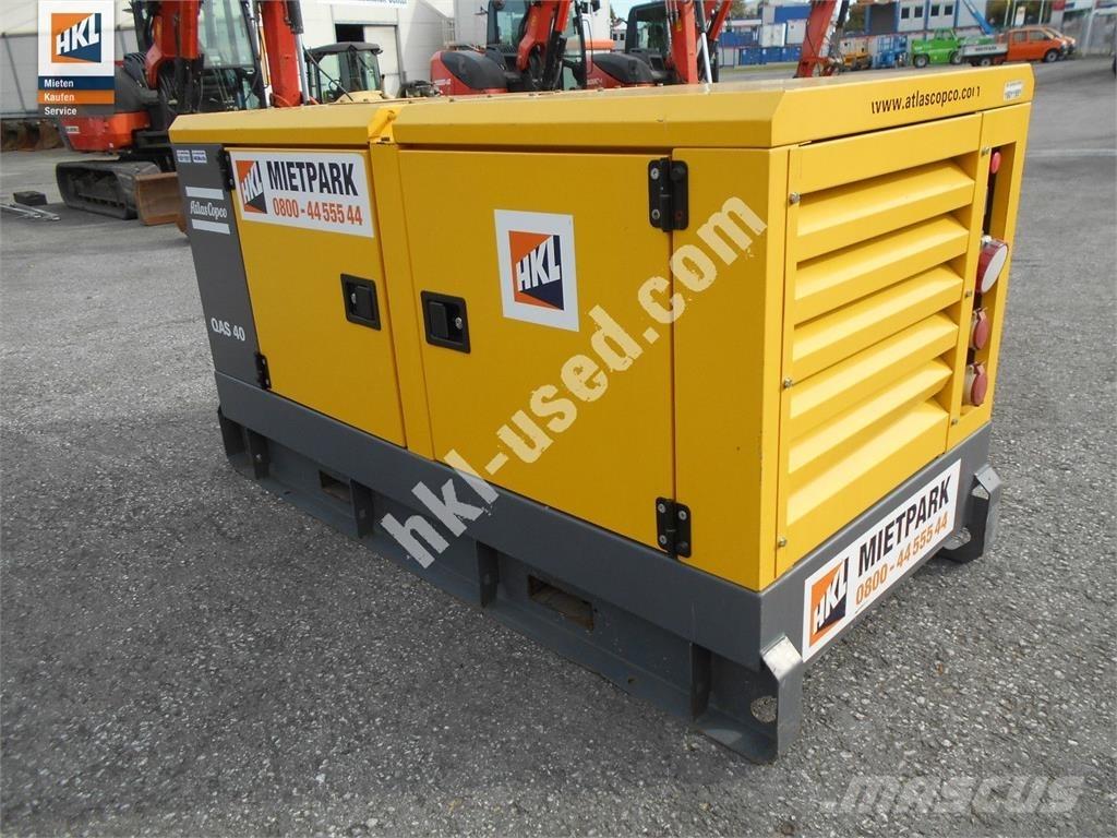 Atlas Copco QAS 40 KDS Ostatné generátory