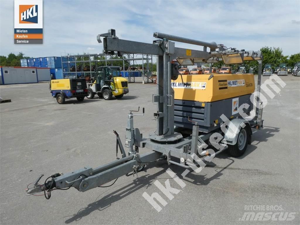 Atlas Copco QAX 20 DDLT Osvetľovacie stožiare