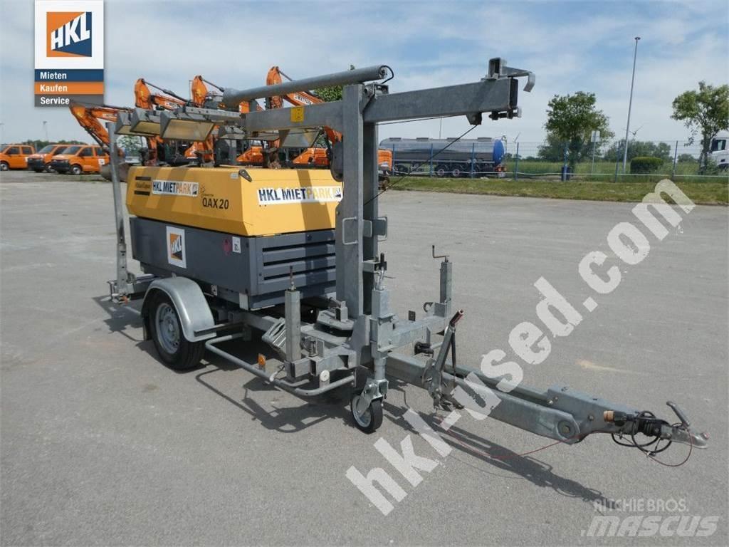 Atlas Copco QAX 20 DDLT Osvetľovacie stožiare