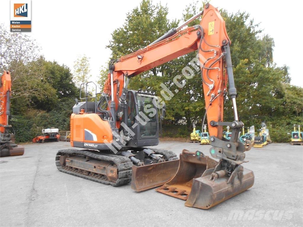 Doosan DX 140 LCR-5 Pásové rýpadlá