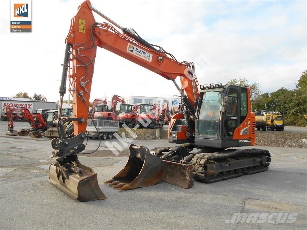 Doosan DX 140 LCR-5 Pásové rýpadlá