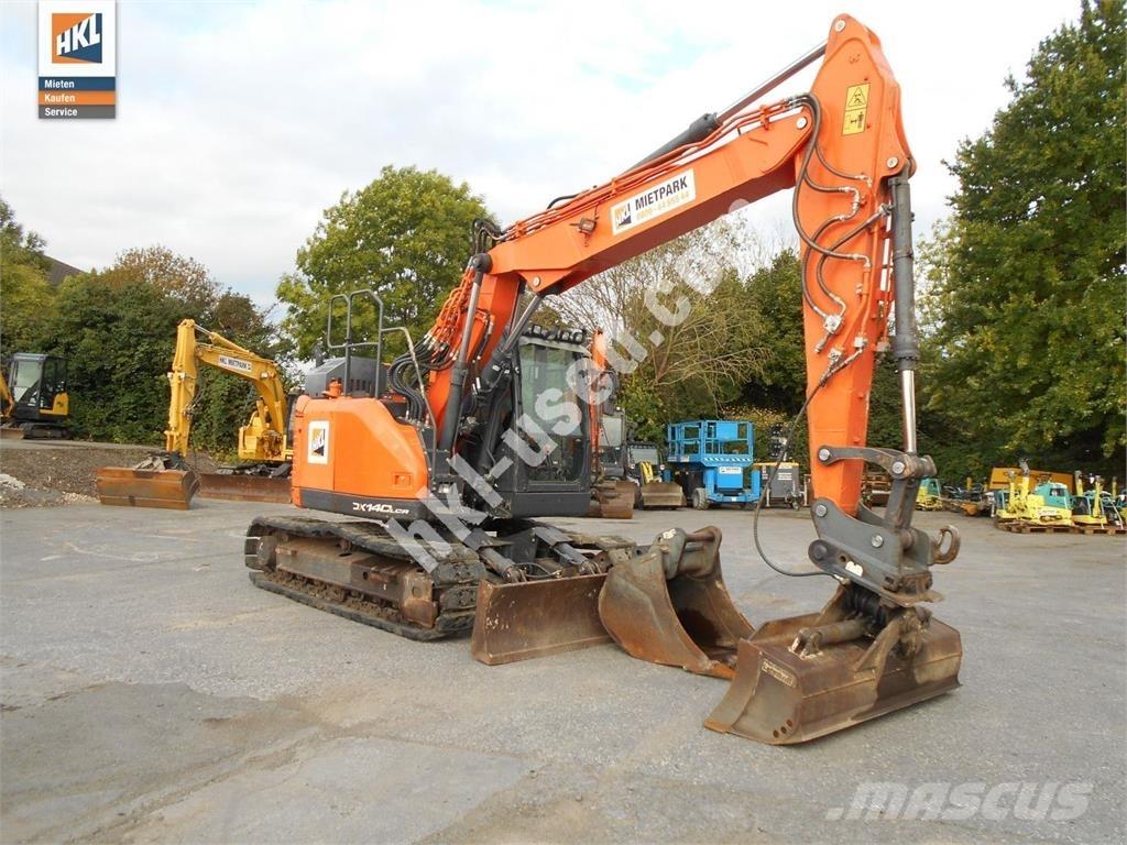 Doosan DX 140 LCR-5 Pásové rýpadlá