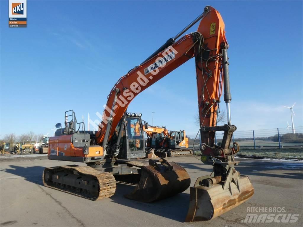 Doosan DX 225 LC-5 Pásové rýpadlá