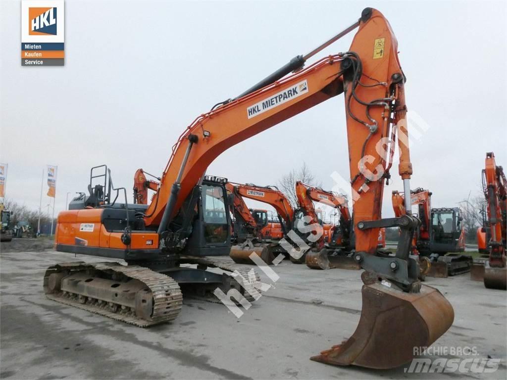 Doosan DX 225 LC-5 Pásové rýpadlá