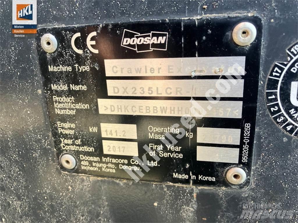 Doosan DX 235 LCR-5 Pásové rýpadlá