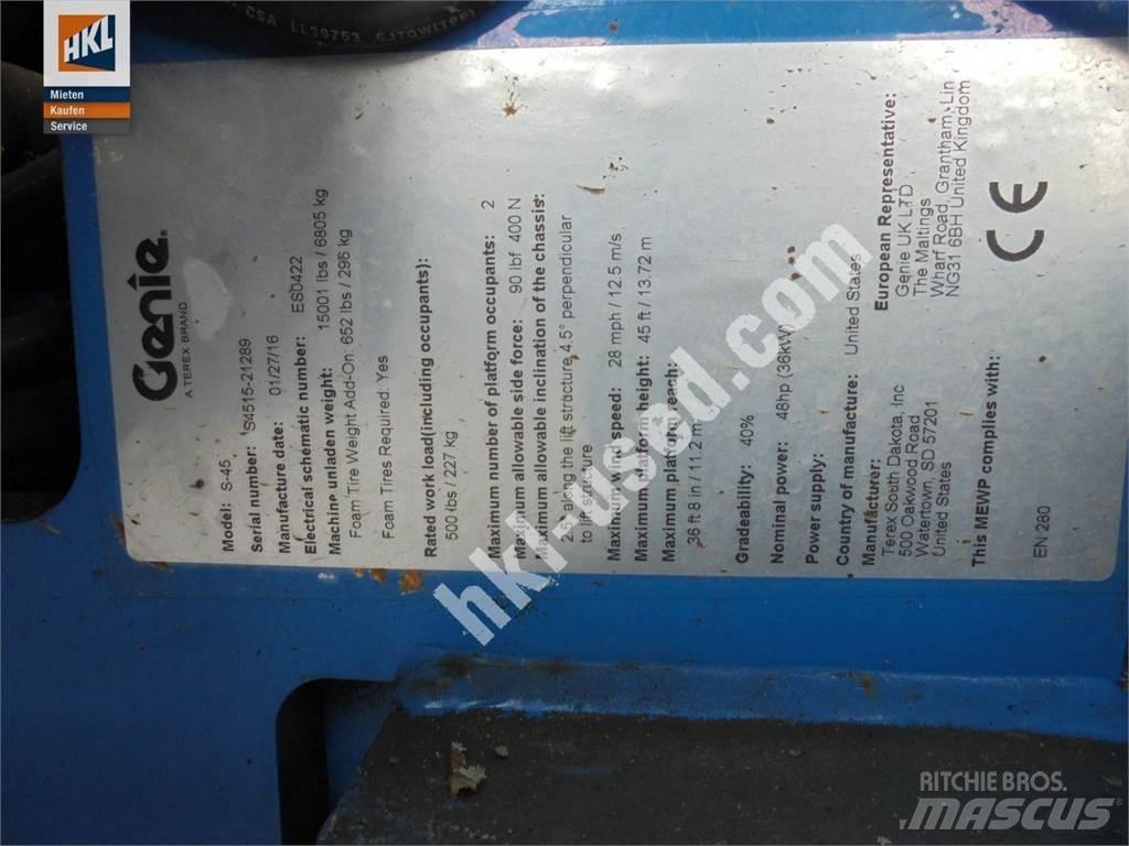 Genie S 45 Stavebníctvo - ostatné