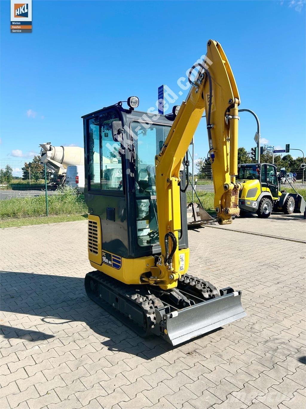 Komatsu PC 16 R-3HS Mini rýpadlá < 7t