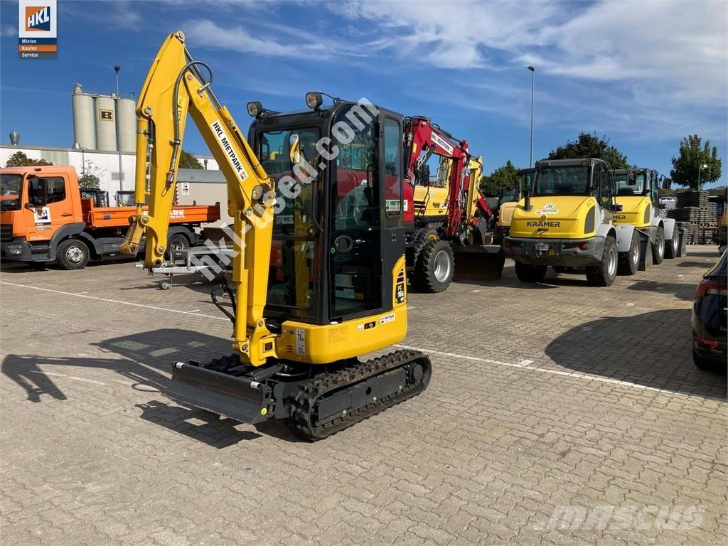 Komatsu PC 16 R-3HS Mini rýpadlá < 7t