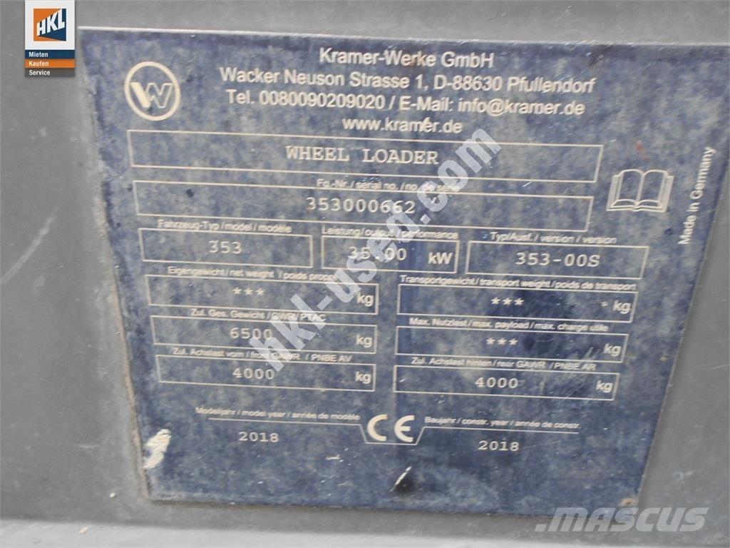 Kramer 5075 Kolesové nakladače