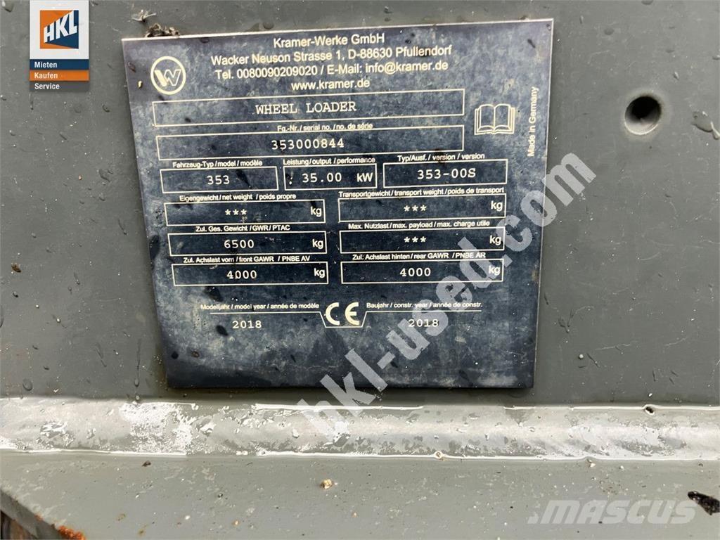 Kramer 5075 Kolesové nakladače