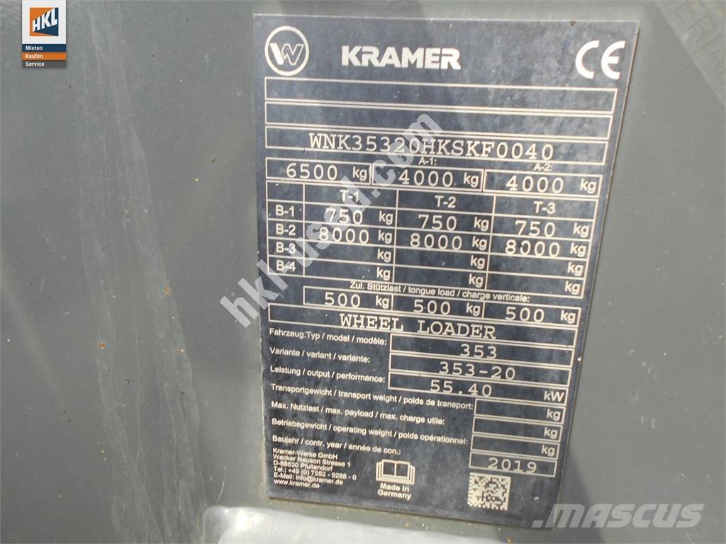Kramer 5075 Kolesové nakladače