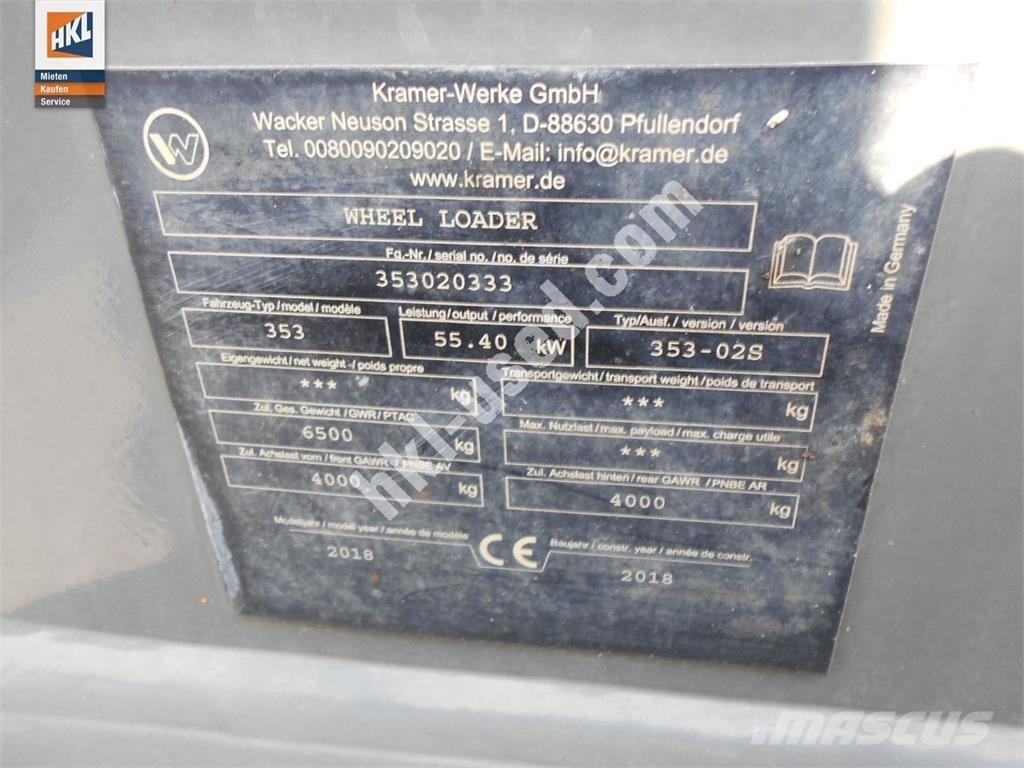 Kramer 5095 Kolesové nakladače