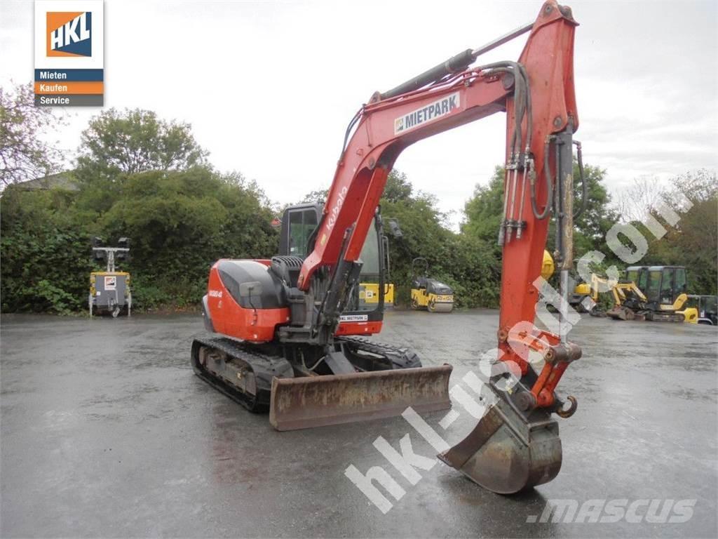 Kubota KX 080-4 Mini rýpadlá < 7t