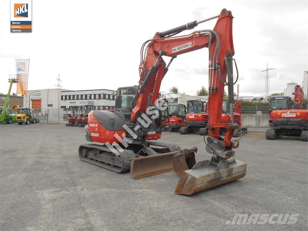Kubota KX 080-4 Mini rýpadlá < 7t