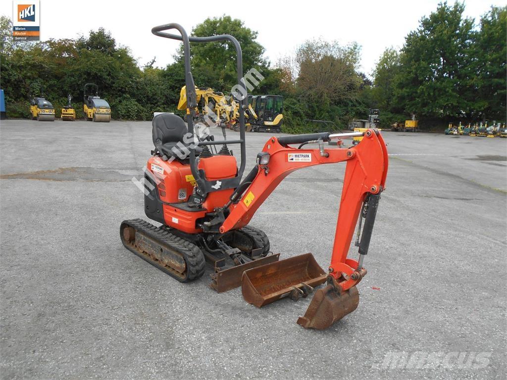 Kubota U 10-3 Mini rýpadlá < 7t
