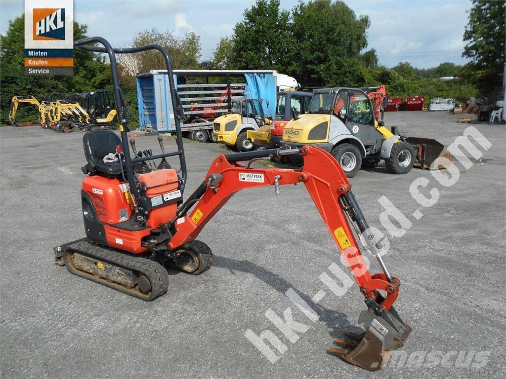 Kubota U 10-3 Mini rýpadlá < 7t