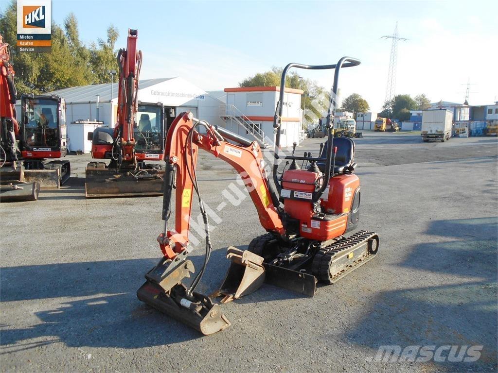 Kubota U 10-3 Mini rýpadlá < 7t