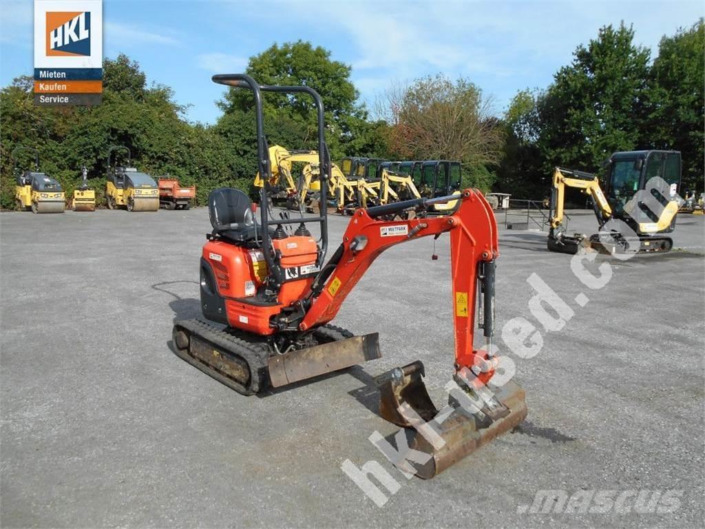 Kubota U 10-3 Mini rýpadlá < 7t