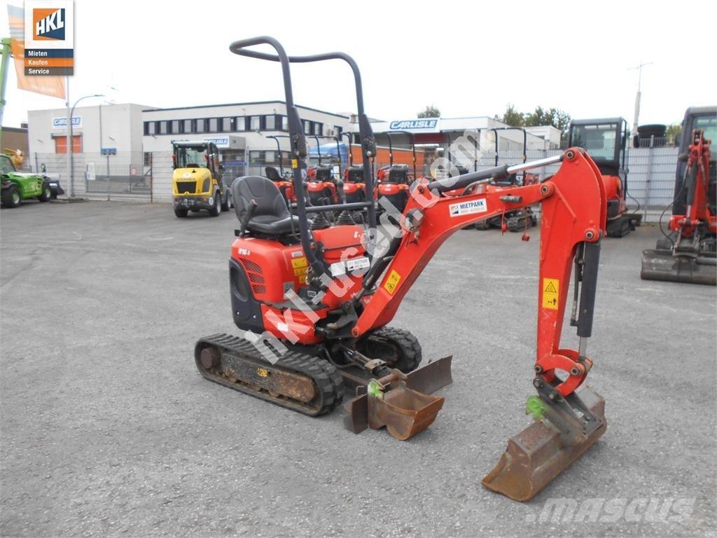 Kubota U 10-3 Mini rýpadlá < 7t