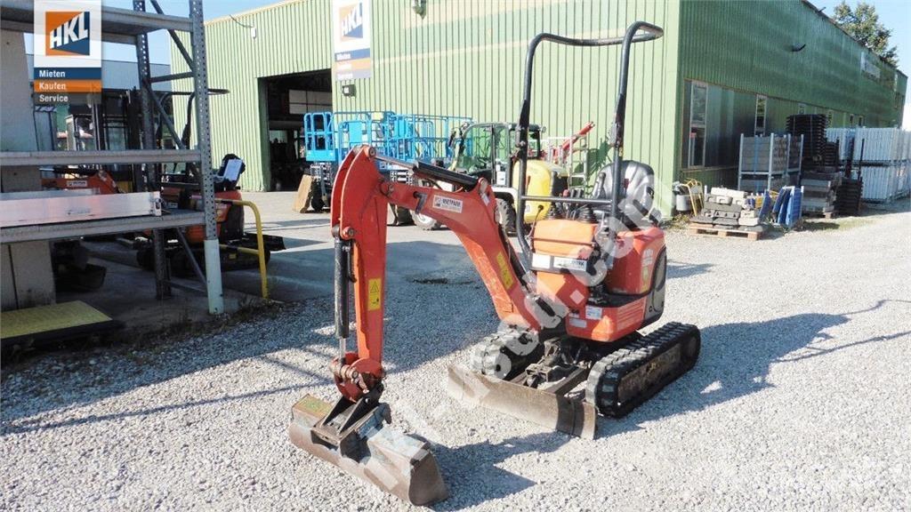 Kubota U 10-3 Mini rýpadlá < 7t