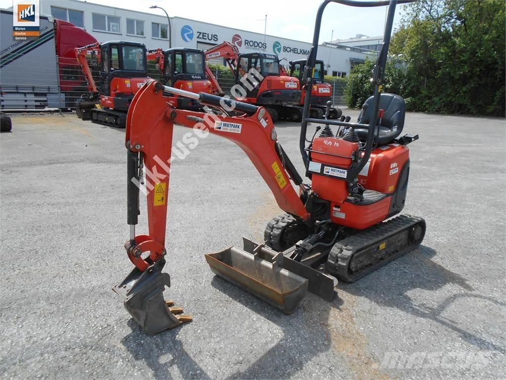 Kubota U 10-3 Mini rýpadlá < 7t