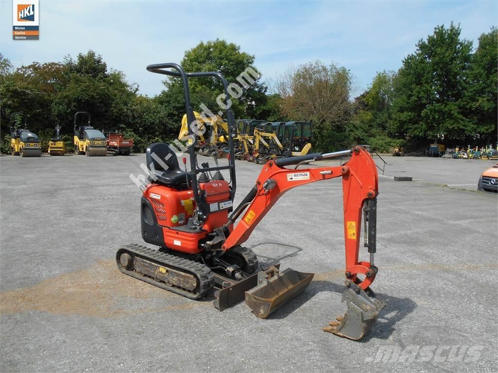 Kubota U 10-3 Mini rýpadlá < 7t