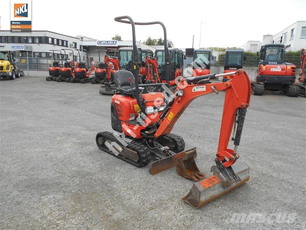 Kubota U 10-3 Mini rýpadlá < 7t