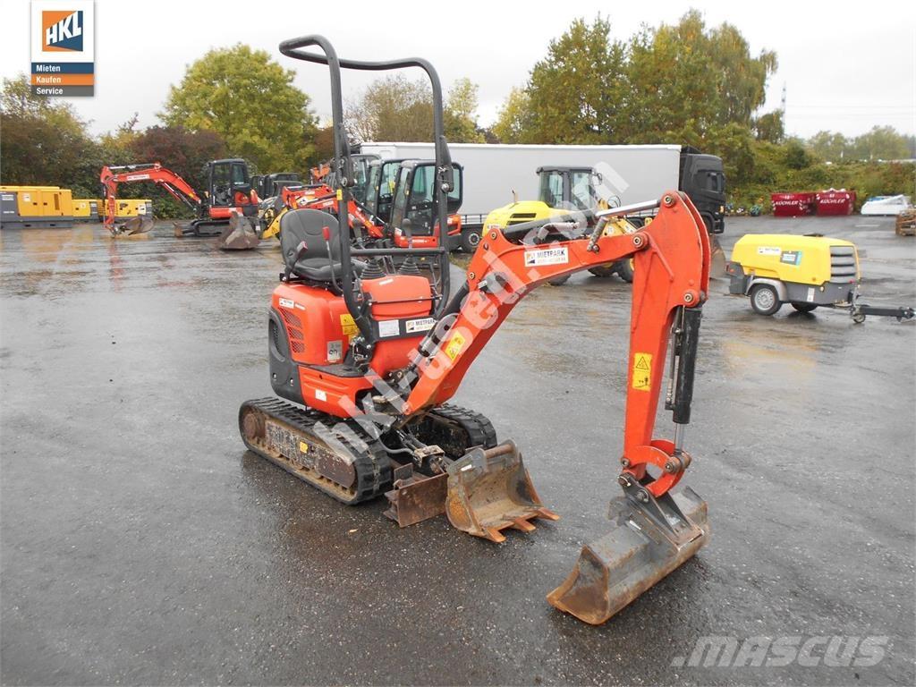 Kubota U 10-3 Mini rýpadlá < 7t