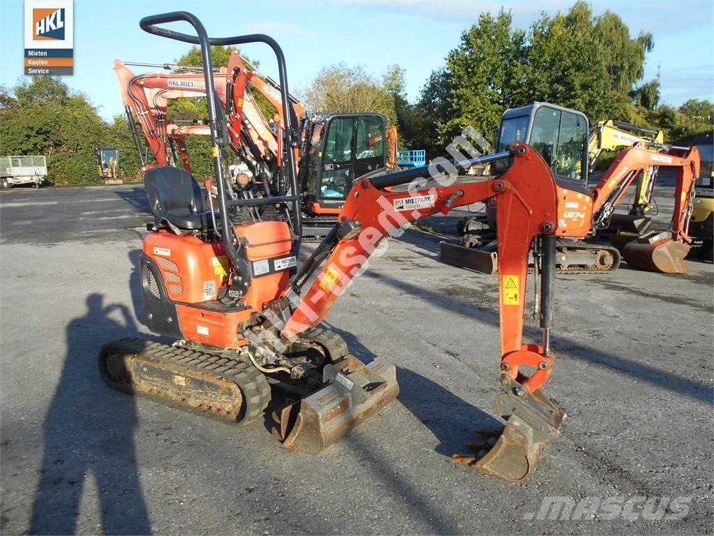 Kubota U 10-3 Mini rýpadlá < 7t