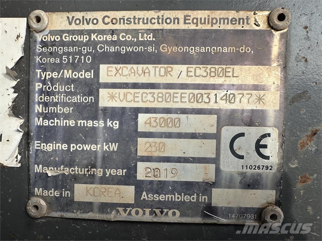 Volvo EC380E Stavebníctvo - ostatné