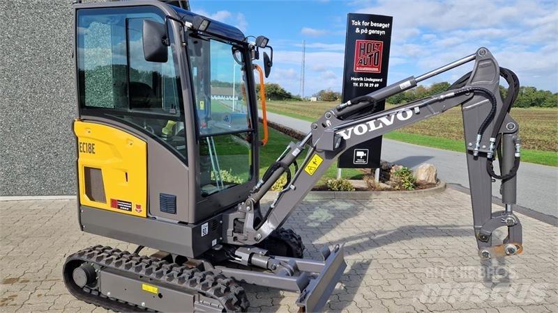 Volvo EC18E Mini rýpadlá < 7t