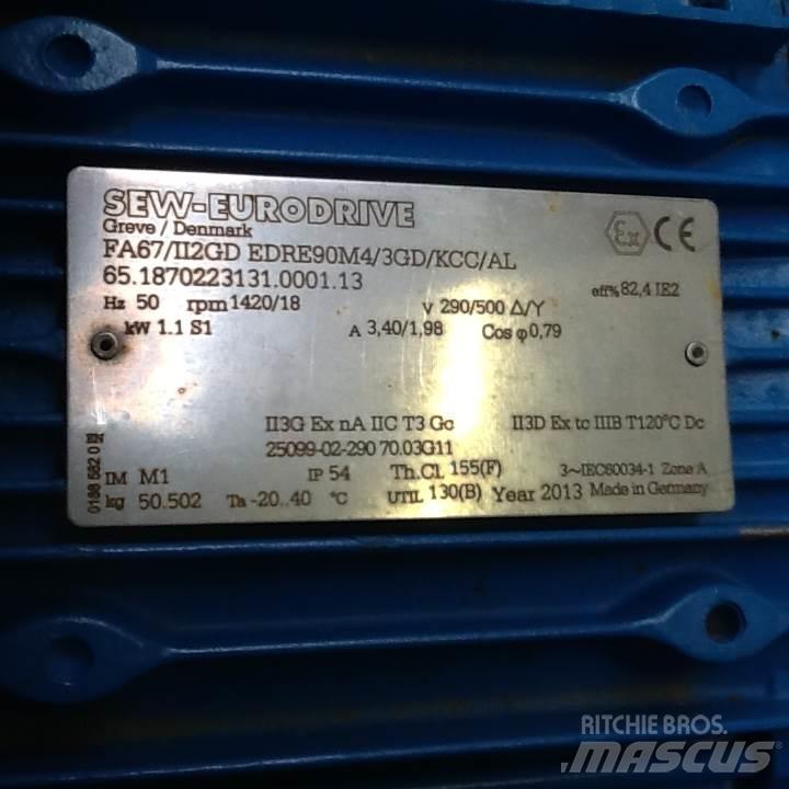  1,1 kW SEW E-Motor Motory