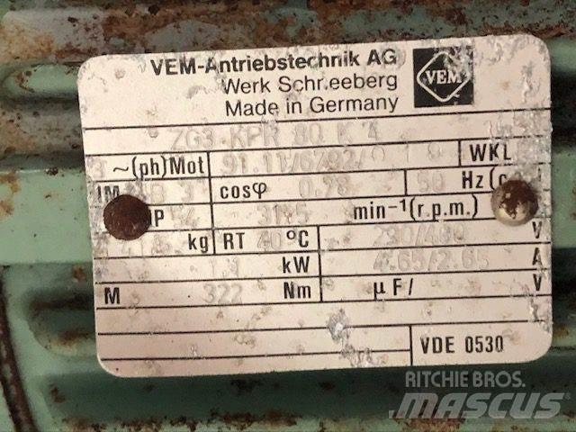  1,1 kW VEM E-Motor Motory