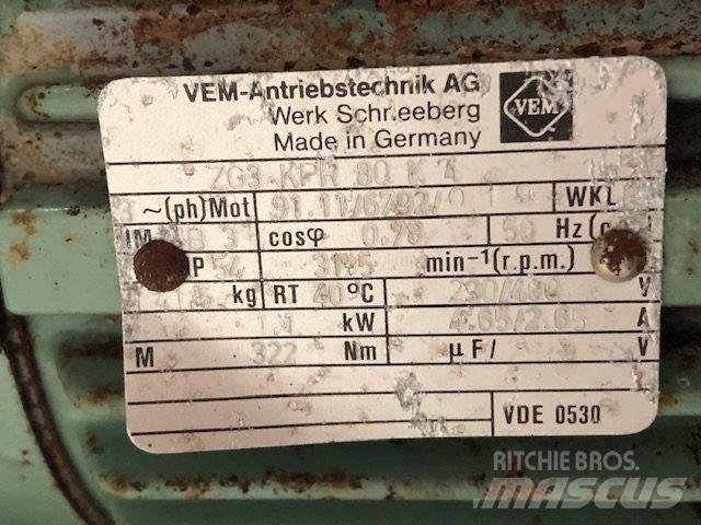  1,1 kW VEM E-Motor Motory